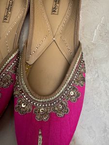 Hot Pink Mojaris Absolutely New And Gorgeous