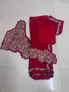 Elegant Red Ethnic Gown
