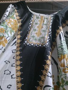Floral &amp; Animal Print Asian Style Suit