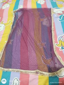 🔥 Purple Designer Dress With Duppata 🔥