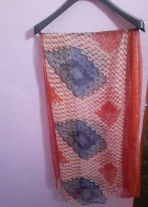 Printed Kurti Top with Dupatta