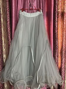 Elegant silver Lehenga Choli Set