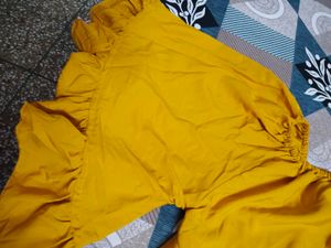 Mustard Yellow Top