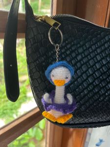 Crochet Keychain Bag charm