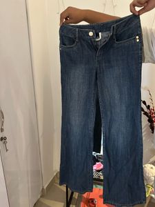 Wide Leg Denim Jeans