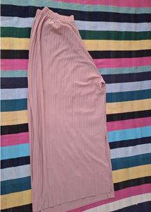 Vintage Pink Sleeveless Dress With Pant