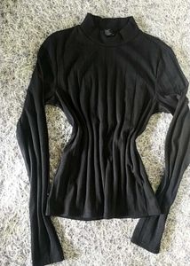 Black Long Sleeve Top