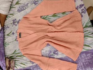 Peach Cardigan