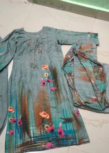 Floral Kurta Set 3 piece