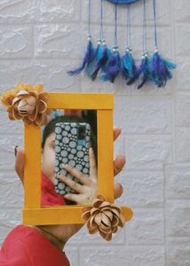 Handmade Pinterest Inspired Mirror 🪞