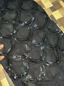 Beaded Black Dress