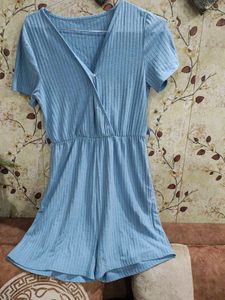 Urbanic Cute Blue Romper