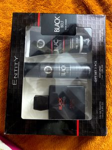 Entity Black Belt 3-Piece Gift Set