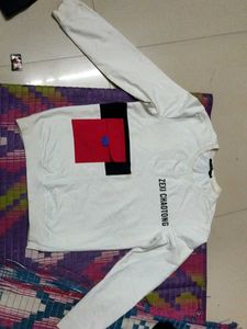 Stylish White Long Sleeve Top