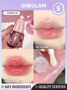 Sheglam Jelly Lip Oil :- Pinkies Up