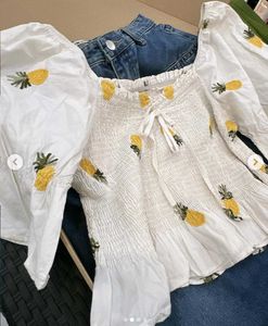 Pinterest design Crop Blouse Top For Women