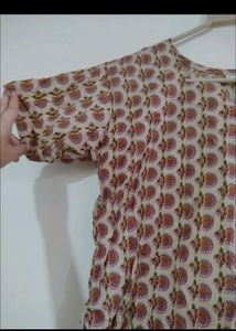 Flower Print Kurti