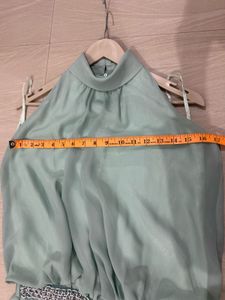 Mint Green Halter Dress