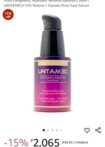 UNTAM3D Face Serum