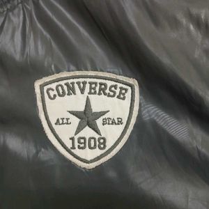 1990s Converse Bomber Jacket Grey