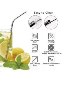 Steel Straws.