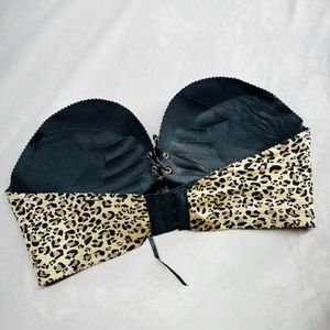 Leopard Print Bra