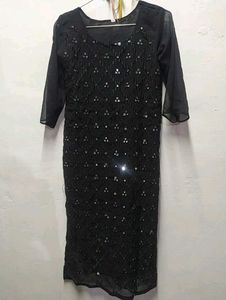 Black Kurta