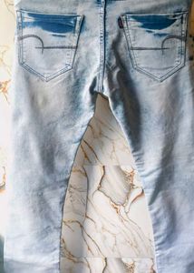 Light Wash Denim Jeans