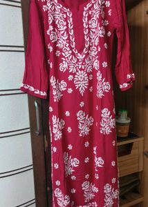 🔥 Sale 🔥New Luknowi kurti