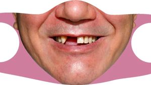 SET OF 10 FUNNY FACE MASKS, EASY BREATHABLE