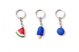 Fun Keychains - Watermelon, Popsicle, Ball