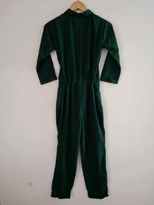Green Basic Jumpsuit (Women)