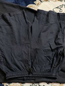 Men's Navy Blue Straight Fit Pants