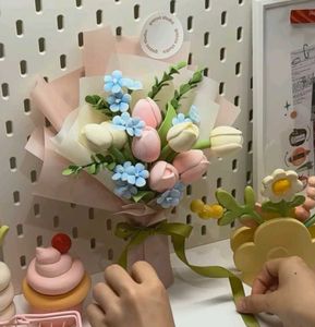 Clay Flowers Bouquet