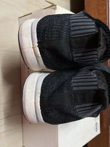 Black Casual slip on Shoes