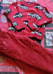 Combo Of Clothing Set Kids Winter