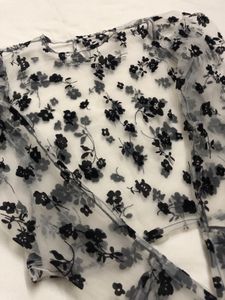 Floral Sheer Top