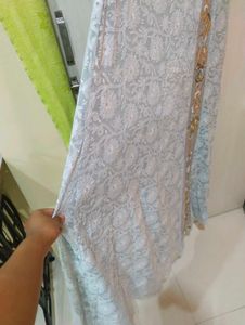 Elegant Embroidered Gown💙🌈