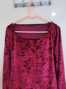 Women Velvet Dress