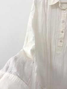 Linen Cotton White Shirt