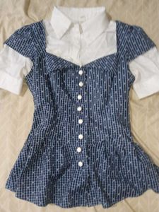 Blue Gingham Dress