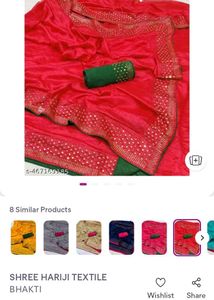 Festive Wear Sawan Special Saree...With Blouses