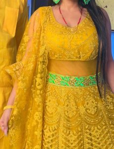 Haldi Gown