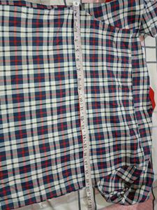 KV Uniform Shirt 36 Size Full Sleeves For 8-10th Class Students Chk Measurements Like New