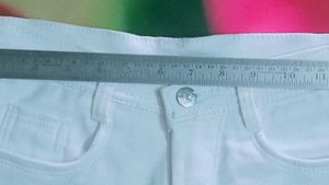 White Denim Jeans And T-shirt &amp; Jacket