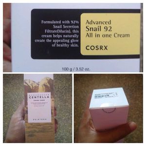 Skin1004 Toning Toner & Cosrx Snail Cream