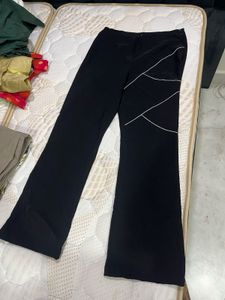 Black Flared Pants