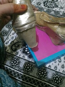 Gold Embellished Flats
