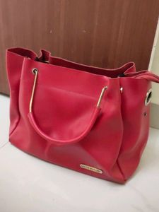 Red Kathy Van Zeeland Tote Bag