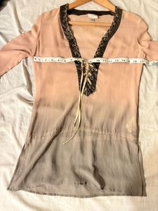 Beautiful Ombre Embellished Imported Top